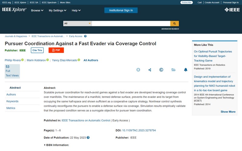 Pursuer coordination against a fast evader via coverage control
