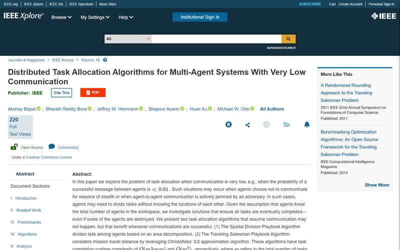 Distributed task allocation algorithms for multi-agent systems with very low communication
