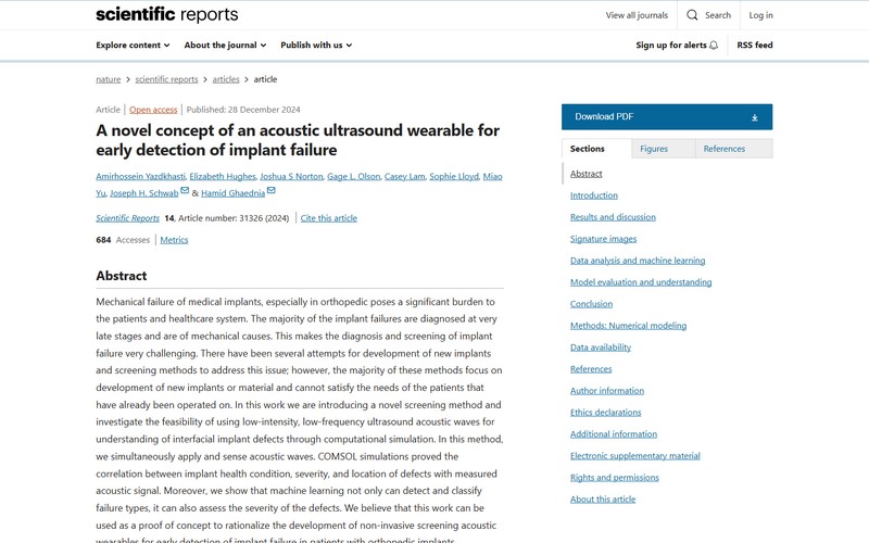 A novel concept of an acoustic ultrasound wearable