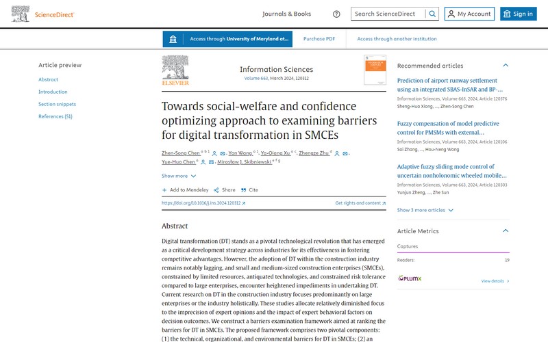 Towards social-welfare and confidence optimizing approach