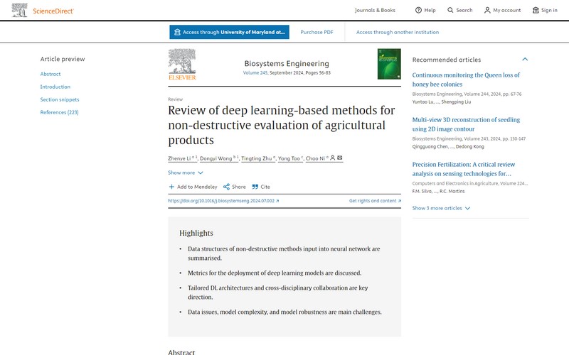 Review of deep learning-based methods for non-destructive evaluation